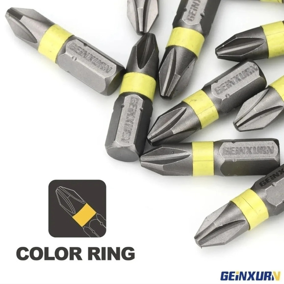 30 Pieces PH2 #2 Phillips screwdriver bits, alloy - Picture 2 of 4